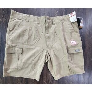 Wrangler Men's Cargo Shorts‎ Relaxed Fit Stretch 46" NEW NWT Five Star